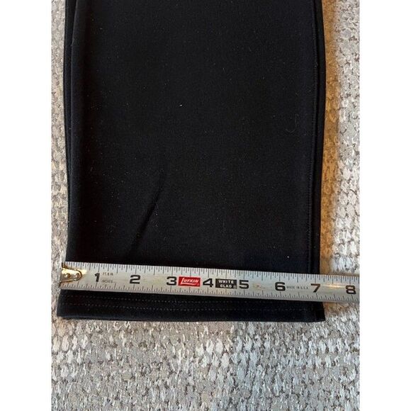 Chico's 5 Pocket Slim Leg Black Ponte Pants Trousers Size 14 TALL NWT - Picture 8 of 11